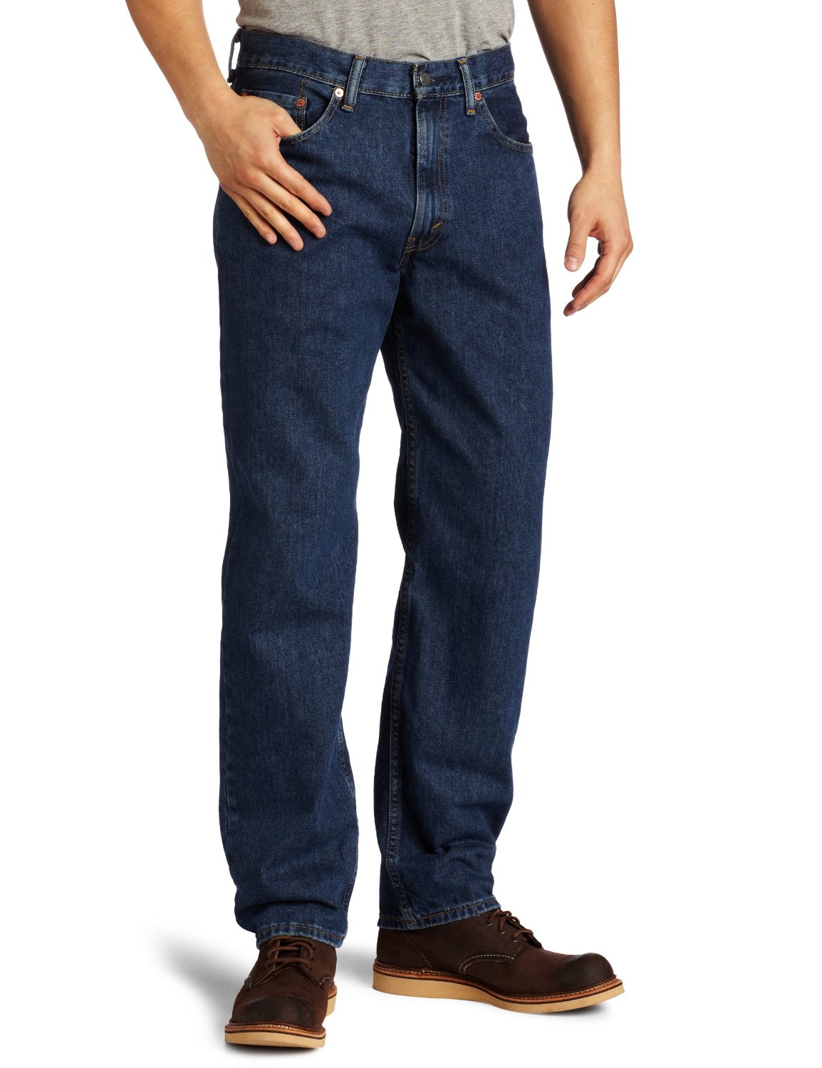 Men s jeans Men's jeans come in a variety of cuts and colors. When choosing the right pair, you'll need to consider where you're wearing them, the activity you're doing, your body type, and your personal style. Different styles of men's jeans.